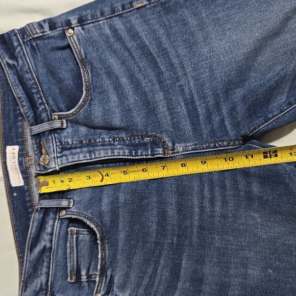 Loft The Skinny Jeans Raw Hem Sz 27 - Picture 9 of 10